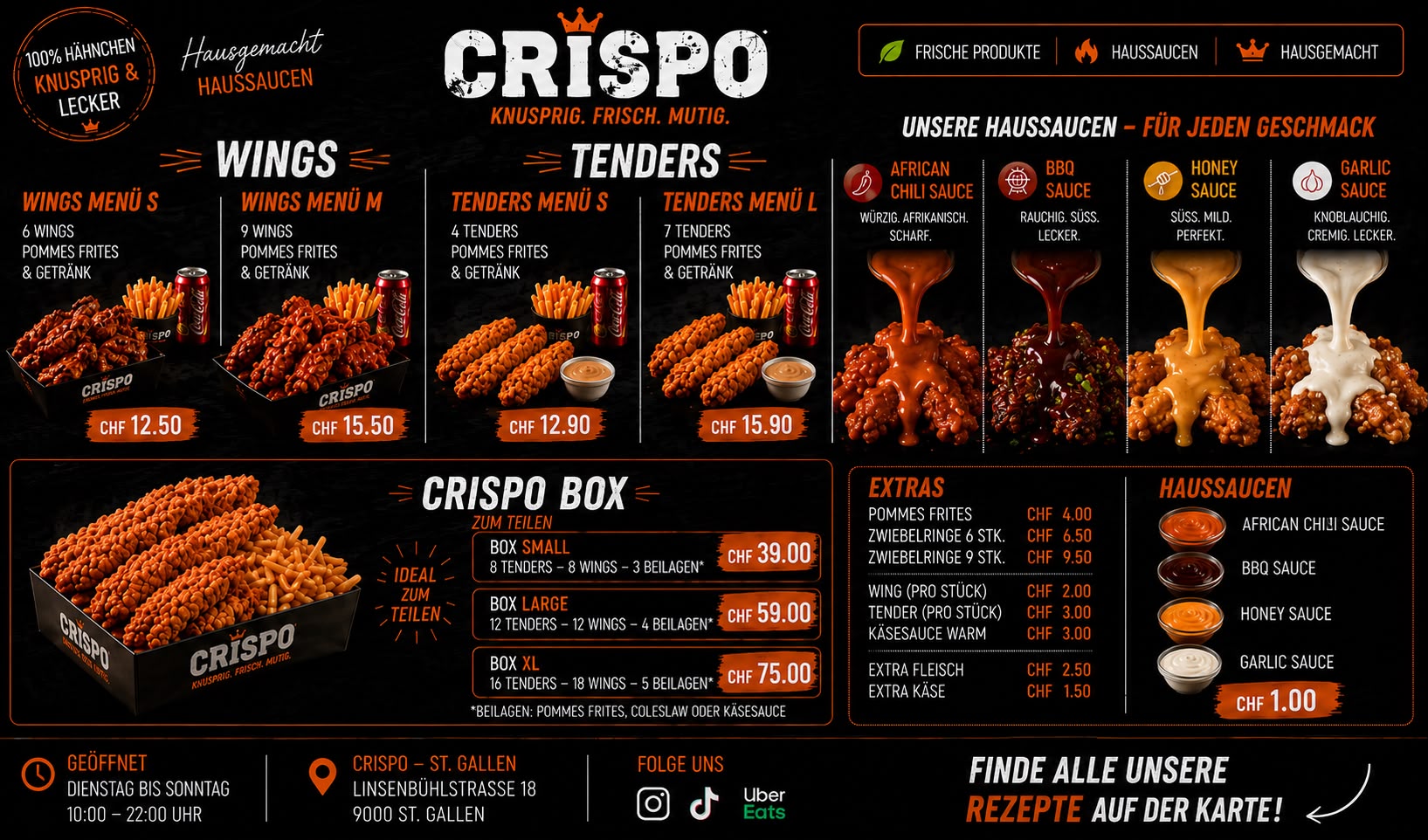 Crispo Menü-Illustration